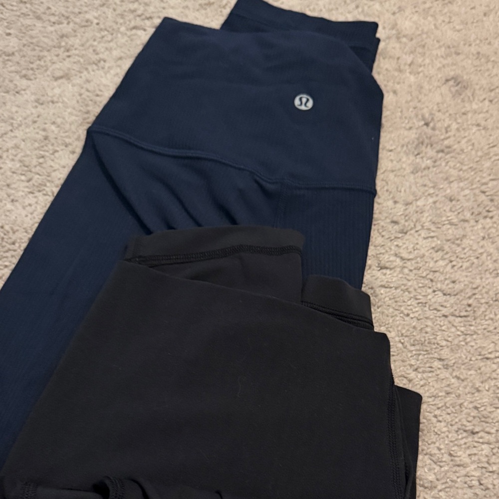 Black and Green Leggings Set - Picture 3 of 4